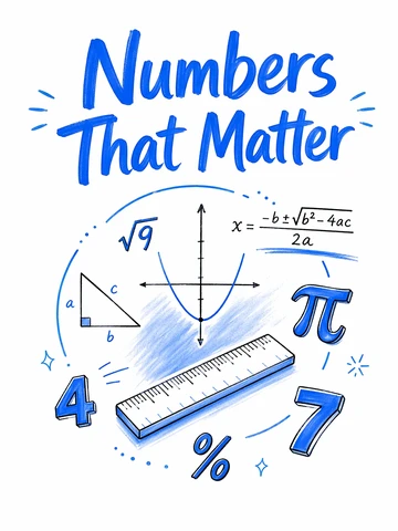 A SAT Numbers-That-Matter math flashcard